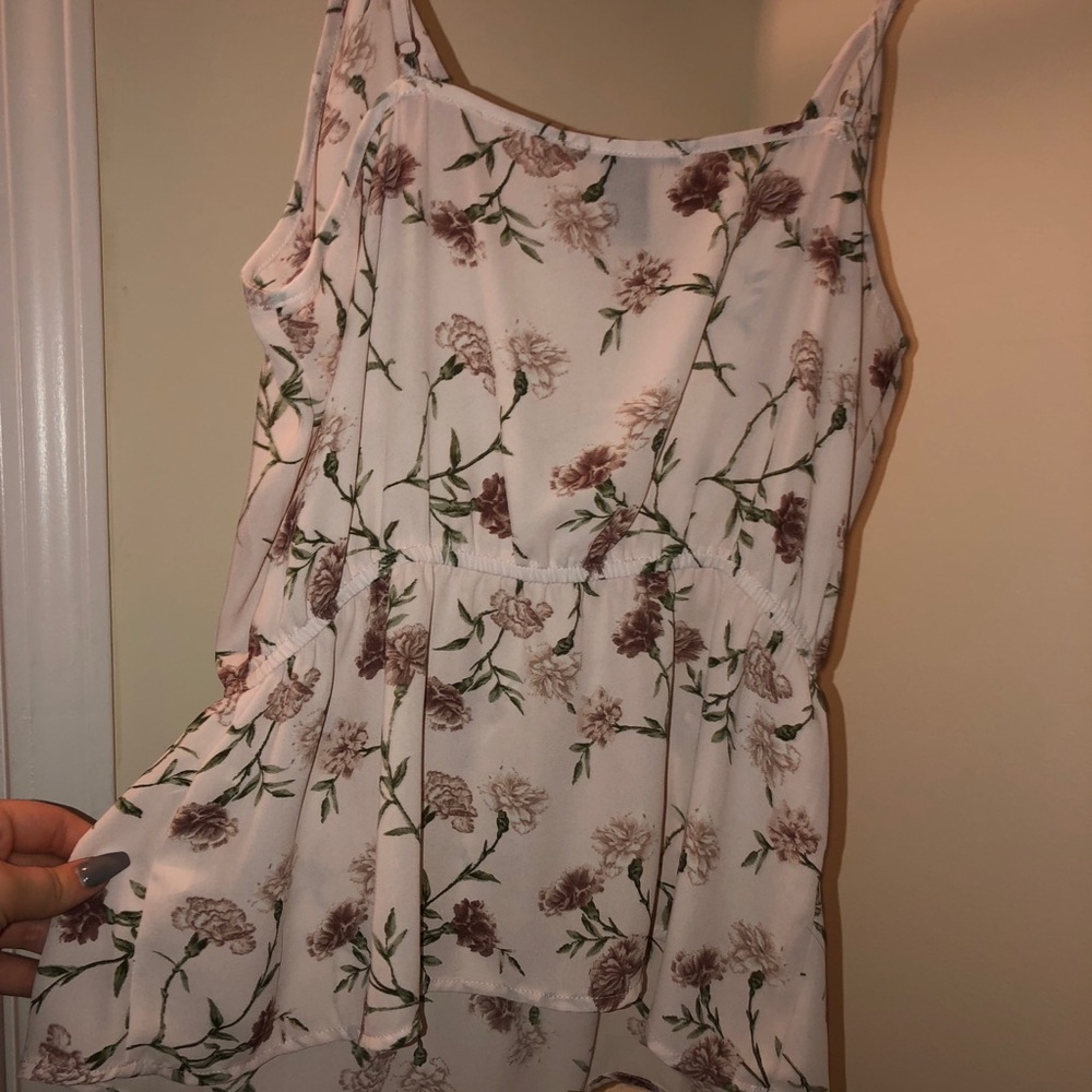Forever 21 floral tank